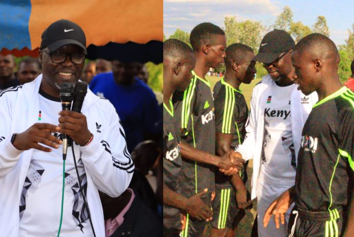 Engineer Shadrack Omondi Anyuo Supports Sports in Kaler Ward