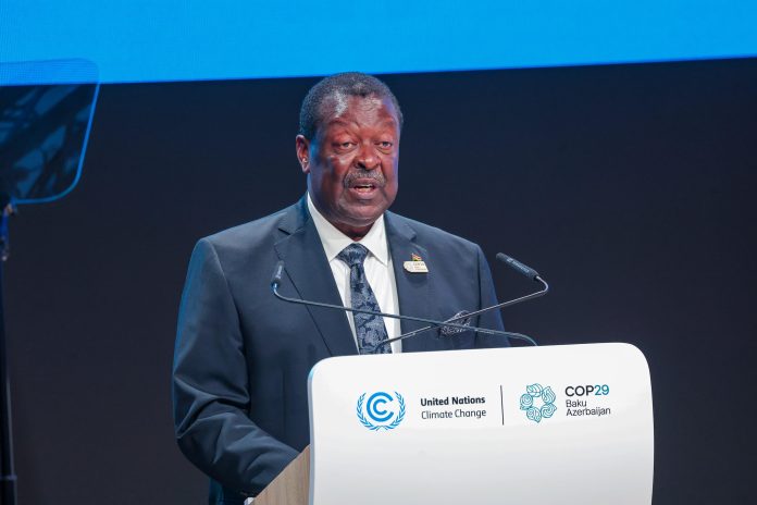 Prime Cabinet Secretary Musalia Mudavadi in Baku, November 13, 2024