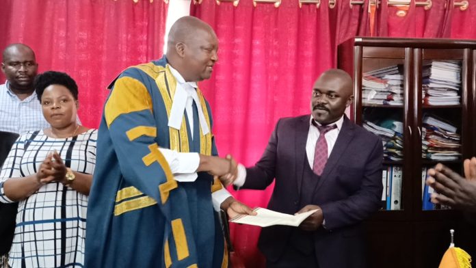 Acting Clerk of the Homa Bay County Assembly Day Ochieng Abeka Acting Clerk of the Homa Bay County Assembly Day Ochieng Abeka
