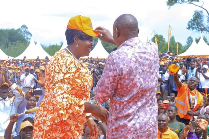 wanga Mbadi Homabay governer Gladys wanga and Mbadi Cabinet Secretary (CS) for The National Treasury and Economic Planning.