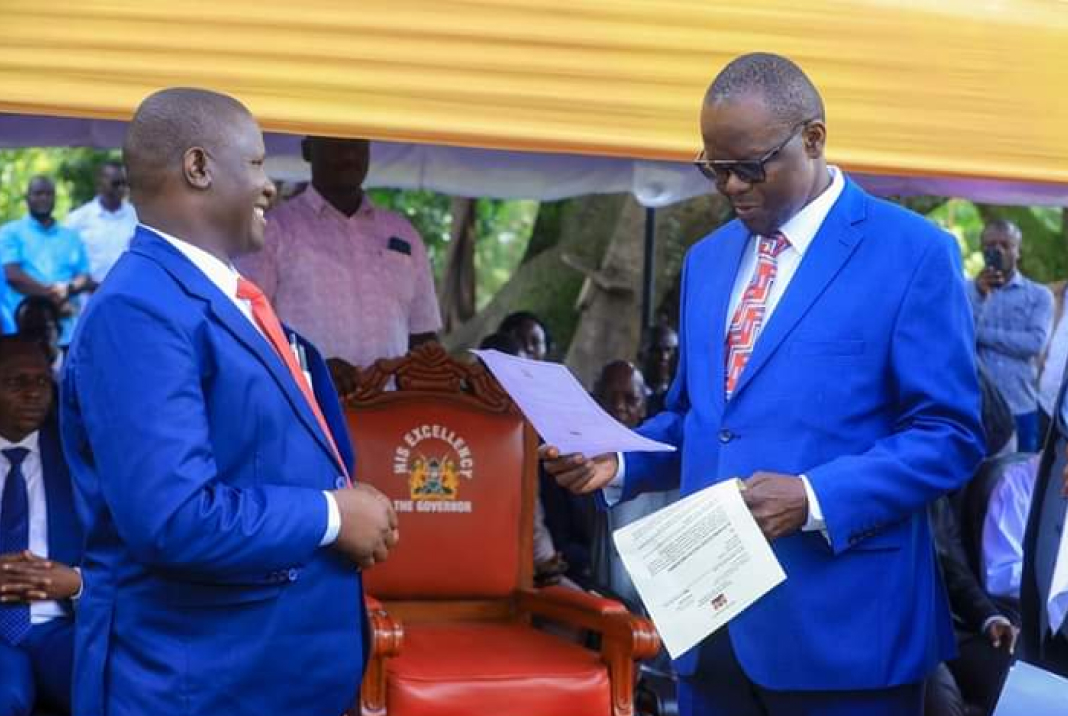 Governor Dr George Mbogo Ochilo Ayacko