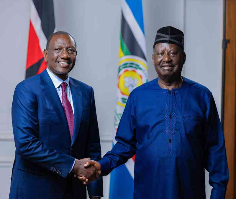 Ruto: Raila’s Death Is a Big Blow to Me Ruto: Raila’s Death Is a Big Blow to Me