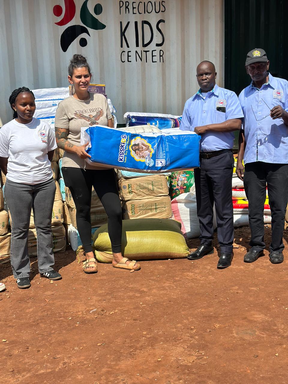 Police officers in compassion program to foster good relations with Kenyans.