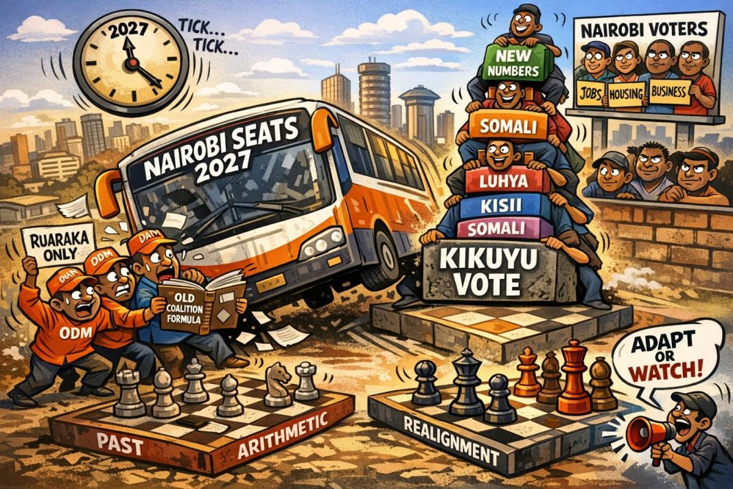 Odm must rethink how they will win seats in Nairobi Odm must rethink how they will win seats in Nairobi