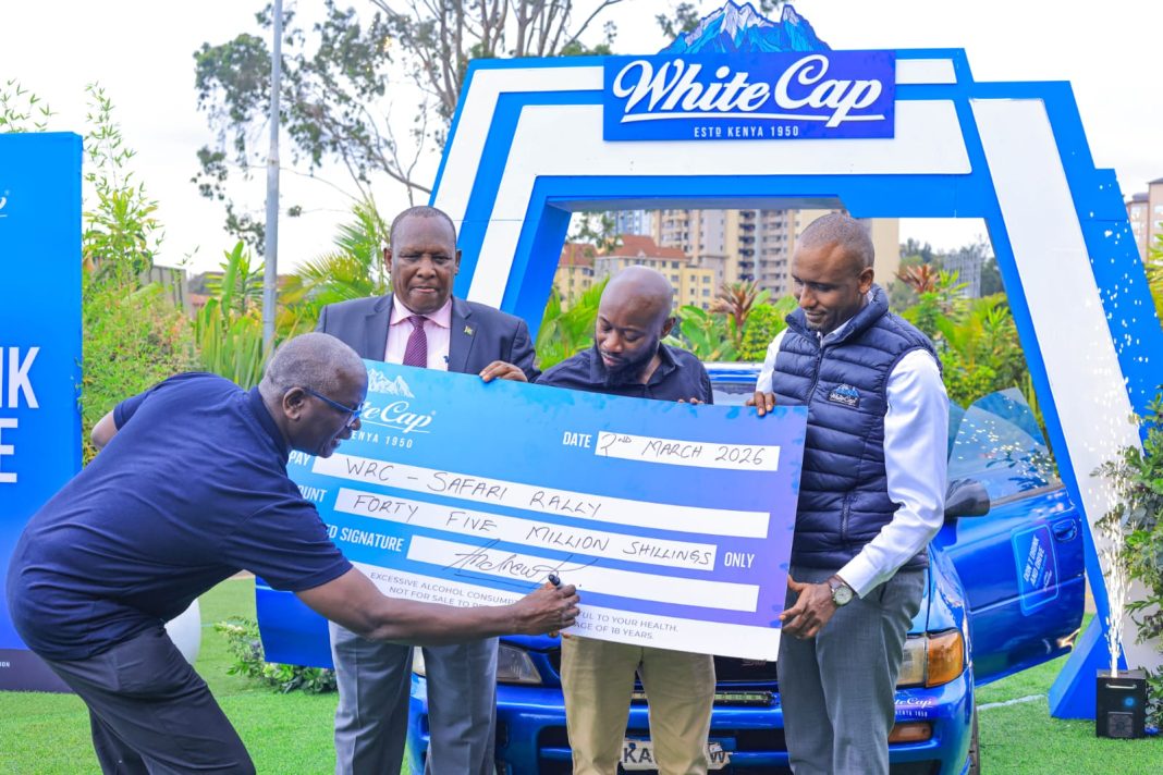 White Cap Announces Sh45 Million Sponsorship for WRC Safari Rally 2026