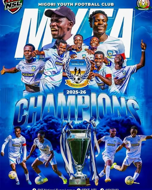 Migori celebrates promotion to Premier League as Migori Youth Football Club crowned NSL champions Migori celebrates promotion to Premier League as Migori Youth Football Club crowned NSL champions