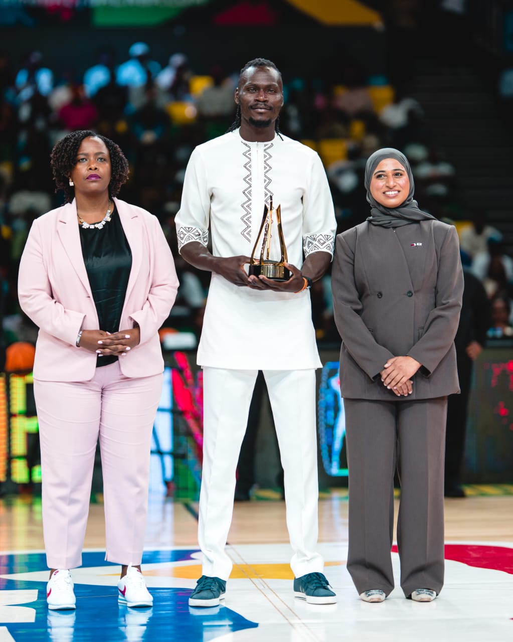 Ariel Koranga Honoured with BAL Ubuntu Trophy Ariel Koranga Honoured with BAL Ubuntu Trophy