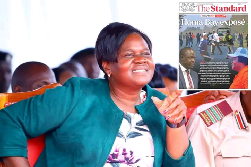 Mixed reaction over Homa Bay goons expose as Wanga hits back at Standard Media Group Mixed reaction over Homa Bay goons expose as Wanga hits back at Standard Media Group
